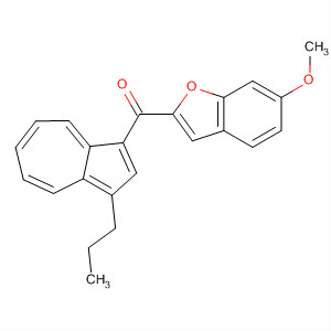 490039-41-3  Methanone, (6-methoxy-2-benzofuranyl)(3-propyl-1-azulenyl)-