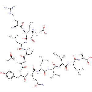 491572-68-0  L-Alanine,L-arginyl-L-a-glutamyl-L-isoleucyl-L-leucyl-L-prolyl-L-glutaminyl-L-tyrosyl-L-glutaminyl-L-leucyl-L-valyl-L-isoleucyl-L-leucyl-