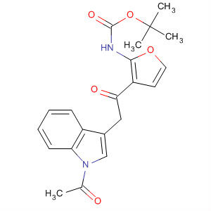 491577-67-4  Carbamic acid, [(1-acetyl-1H-indol-3-yl)acetyl]-2-furanyl-,1,1-dimethylethyl ester