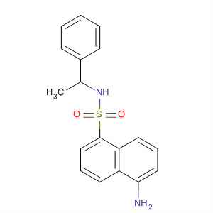 491579-34-1  1-Naphthalenesulfonamide, 5-amino-N-(1-phenylethyl)-
