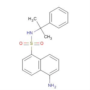 491579-38-5  1-Naphthalenesulfonamide, 5-amino-N-(1-methyl-1-phenylethyl)-