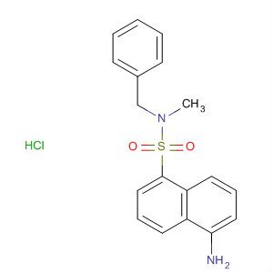 491579-39-6  1-Naphthalenesulfonamide, 5-amino-N-methyl-N-(phenylmethyl)-,monohydrochloride