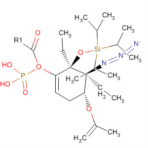 491580-28-0  Phosphonic acid,[(3S,4S,5R)-4-azido-5-(2-propenyloxy)-3-[[tris(1-methylethyl)silyl]oxy]-1-cyclohexen-1-yl]-, diethyl ester