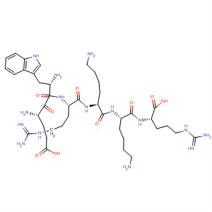491588-05-7  L-Arginine, L-a-glutamyl-L-tryptophyl-L-arginyl-L-lysyl-L-lysyl-