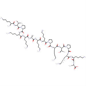 491588-87-5  L-Alanine,L-lysyl-L-threonyl-L-prolyl-L-lysyl-L-lysyl-L-alanyl-L-lysyl-L-lysyl-L-prolyl-L-lysyl-L-threonyl-L-prolyl-L-lysyl-L-lysyl-