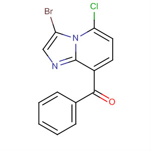 491591-51-6  Methanone, (3-bromo-5-chloroimidazo[1,2-a]pyridin-8-yl)phenyl-