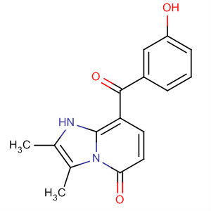 491591-70-9  Imidazo[1,2-a]pyridin-5(1H)-one, 8-(3-hydroxybenzoyl)-2,3-dimethyl-