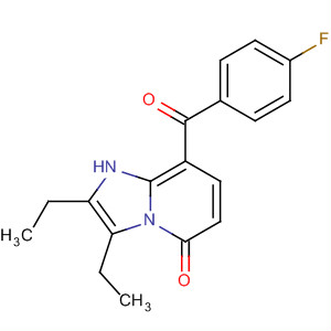 491591-98-1  Imidazo[1,2-a]pyridin-5(1H)-one, 2,3-diethyl-8-(4-fluorobenzoyl)-