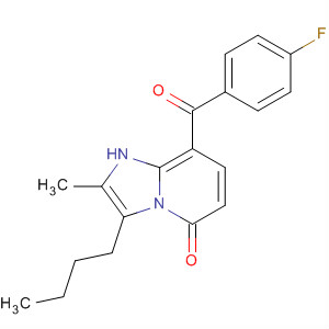 491592-24-6  Imidazo[1,2-a]pyridin-5(1H)-one, 3-butyl-8-(4-fluorobenzoyl)-2-methyl-