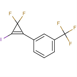 491593-79-4  Benzene, 1-(3,3-difluoro-2-iodo-1-cyclopropen-1-yl)-3-(trifluoromethyl)-