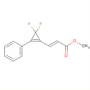 491593-83-0  2-Propenoic acid, 3-(3,3-difluoro-2-phenyl-1-cyclopropen-1-yl)-, methylester, (2E)-