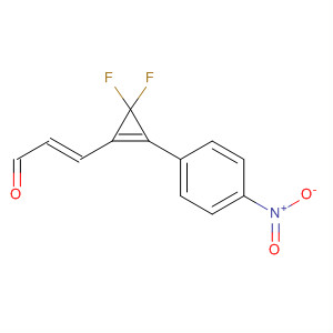 491593-93-2  2-Propenal, 3-[3,3-difluoro-2-(4-nitrophenyl)-1-cyclopropen-1-yl]-, (2E)-