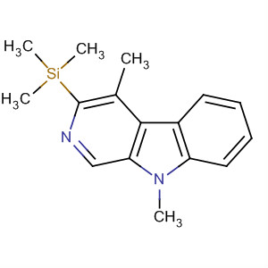 491595-63-2  9H-Pyrido[3,4-b]indole, 4,9-dimethyl-3-(trimethylsilyl)-