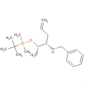 491613-04-8  benzénéméthanamine,N-[(1S)-1-[(1S)-1-[[(1,1-diméthyléthyl)diméthylsilyl]oxy]éthyl]-3-butényle]- 