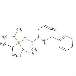 491613-06-0  Benzenemethanamine,N-[(1S)-1-[(1S)-1-[[tris(1-methylethyl)silyl]oxy]ethyl]-3-butenyl]-