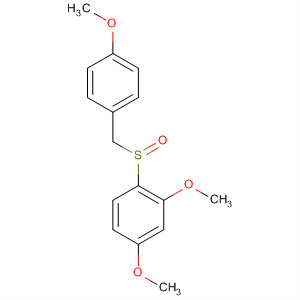 491617-90-4  Benzene, 2,4-dimethoxy-1-[[(4-methoxyphenyl)methyl]sulfinyl]-