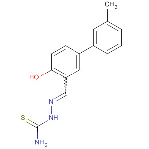 477727-01-8  Hydrazinecarbothioamide,2-[(4-hydroxy-3'-methyl[1,1'-biphenyl]-3-yl)methylene]-