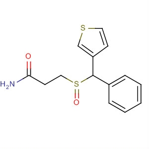 477727-96-1  Propanamide, 3-[(phenyl-3-thienylmethyl)sulfinyl]-