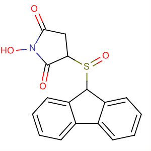 477728-14-6  2,5-Pyrrolidinedione, 3-(9H-fluoren-9-ylsulfinyl)-1-hydroxy-