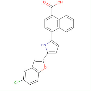 477735-79-8  1-Naphthalenecarboxylic acid,4-[5-(5-chloro-2-benzofuranyl)-1H-pyrrol-2-yl]-