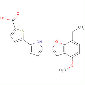 477736-06-4  2-Thiophenecarboxylic acid,5-[5-(7-ethyl-4-methoxy-2-benzofuranyl)-1H-pyrrol-2-yl]-