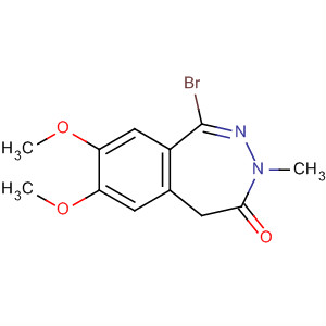 477742-10-2  4H-2,3-Benzodiazepin-4-one,1-bromo-3,5-dihydro-7,8-dimethoxy-3-methyl-