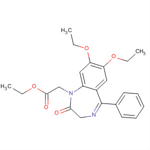 477742-94-2  1H-1,4-Benzodiazepine-1-acetic acid,7,8-diethoxy-2,3-dihydro-2-oxo-5-phenyl-, ethyl ester