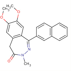 477743-48-9  4H-2,3-Benzodiazepin-4-one,3,5-dihydro-7,8-dimethoxy-3-methyl-1-(2-naphthalenyl)-