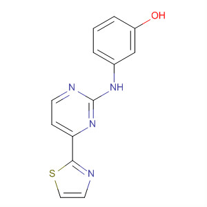 477769-17-8  Phenol, 3-[[4-(2-thiazolyl)-2-pyrimidinyl]amino]-