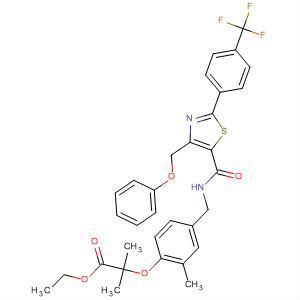 477771-93-0, Propanoic acid,2-methyl-2-[2-methyl-4-[[[[4-(phenoxymethyl ...