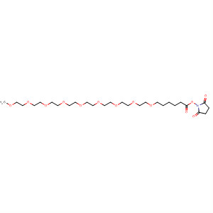 477775-63-6  2,5-Pyrrolidinedione,1-[(1-oxo-7,10,13,16,19,22,25,28,31-nonaoxadotriacont-1-yl)oxy]-