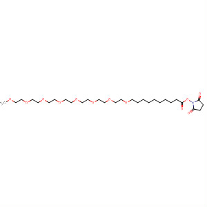 477775-70-5  2,5-Pyrrolidinedione,1-[(1-oxo-11,14,17,20,23,26,29,32-octaoxatritriacont-1-yl)oxy]-