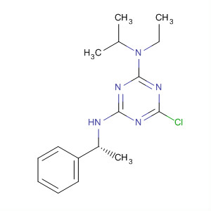 477781-48-9  1,3,5-Triazine-2,4-diamine,6-chloro-N-ethyl-N-(1-methylethyl)-N'-[(1R)-1-phenylethyl]-