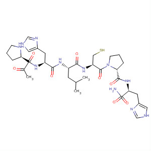 477788-59-3  L-Histidinamide, 1-acetyl-L-prolyl-L-histidyl-L-leucyl-L-cysteinyl-L-prolyl-