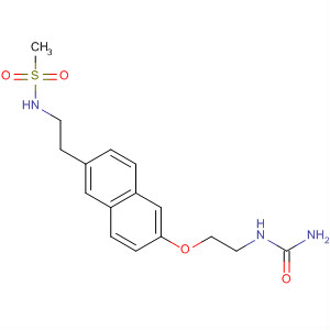 477790-32-2  Methanesulfonamide,N-[2-[6-[2-[(aminocarbonyl)amino]ethoxy]-2-naphthalenyl]ethyl]-