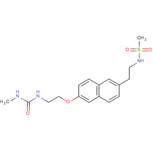 477790-34-4  Methanesulfonamide,N-[2-[6-[2-[[(methylamino)carbonyl]amino]ethoxy]-2-naphthalenyl]ethyl]-