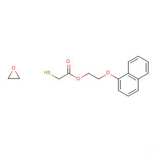 477795-20-3  Acetic acid, mercapto-, 1,5-naphthalenediylbis(oxy-2,1-ethanediyl)ester