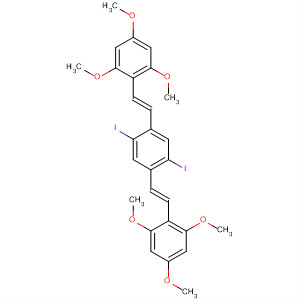 477795-45-2  Benzene, 1,4-diiodo-2,5-bis[(1E)-2-(2,4,6-trimethoxyphenyl)ethenyl]-