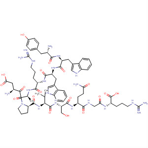 477855-48-4  L-Arginine,L-tyrosyl-L-tryptophyl-L-tryptophyl-L-arginyl-L-a-aspartyl-L-alanyl-L-prolyl-L-valyl-L-seryl-L-glutaminylglycyl-