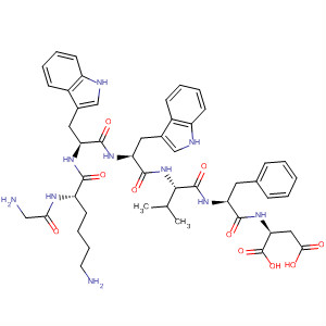 477855-52-0  L-Aspartic acid,glycyl-L-lysyl-L-tryptophyl-L-tryptophyl-L-valyl-L-phenylalanyl-
