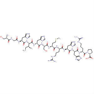 477880-10-7  L-Proline,L-serylglycyl-L-histidyl-L-isoleucyl-L-histidyl-L-seryl-L-methionyl-L-arginyl-L-histidyl-L-histidyl-L-arginyl-
