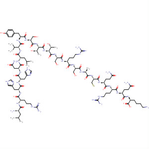 477881-31-5  L-Lysine,L-leucyl-L-arginyl-L-histidyl-L-histidyl-L-asparaginyl-L-leucyl-L-valyl-L-tyrosyl-L-seryl-L-threonyl-L-threonyl-L-seryl-L-arginyl-L-seryl-L-alanyl-L-cysteinyl-L-glutaminyl-L-arginyl-L-glutaminyl-