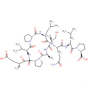 477897-11-3  L-Proline,L-seryl-L-alanyl-L-a-glutamyl-L-prolyl-L-valyl-L-prolyl-L-leucyl-L-glutaminyl-L-leucyl-