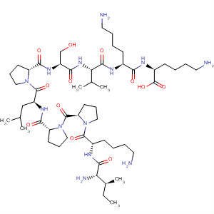 477897-33-9  L-Lysine,L-isoleucyl-L-lysyl-L-prolyl-L-prolyl-L-leucyl-L-prolyl-L-seryl-L-valyl-L-lysyl-