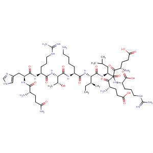 477898-05-8  L-Arginine,L-glutaminyl-L-histidyl-L-arginyl-L-threonyl-L-lysyl-L-isoleucyl-L-a-glutamyl-L-a-glutamyl-L-leucyl-