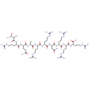 477898-14-9  L-Arginine,L-threonyl-L-arginyl-L-glutaminyl-L-alanyl-L-arginyl-L-arginyl-L-asparaginyl-L-arginyl-L-arginyl-