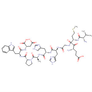 477898-81-0  L-Aspartic acid,L-valyl-L-a-glutamyl-L-methionylglycyl-L-histidyl-L-histidyl-L-alanyl-L-prolyl-L-tryptophyl-