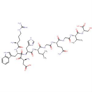 477899-06-2  L-Serine,L-arginyl-L-a-aspartyl-L-tryptophyl-L-histidyl-L-leucylglycyl-L-glutaminylglycyl-L-valyl-