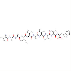 477899-53-9  L-Tryptophan,L-valyl-L-alanyl-L-alanyl-L-isoleucyl-L-isoleucyl-L-alanyl-L-isoleucyl-L-valyl-L-valyl- 477899-53-9  L-Tryptophan,L-valyl-L-alanyl-L-alanyl-L-isoleucyl-L-isoleucyl-L-alanyl-L-isoleucyl-L-valyl-L-valyl-