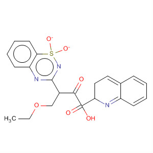 477932-20-0  1(2H)-Chinolinbutansäure,3-(1,1-dioxido-2H-1,2,4-benzothiadiazin-3-yl)-4-hydroxy-2-oxo-, ethylester